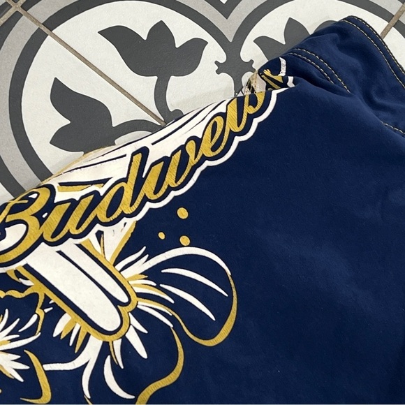 Budweiser Beer Mens Board Shorts Swim Trunks Swim Suit - Picture 3 of 7